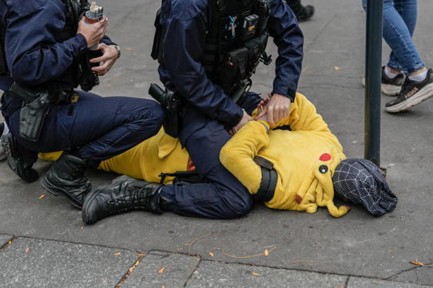 Student protests in France