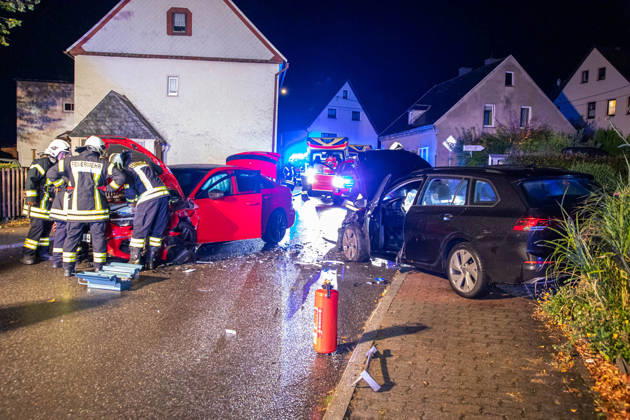 Sachsen, Verkehrsunfall in Königswalde