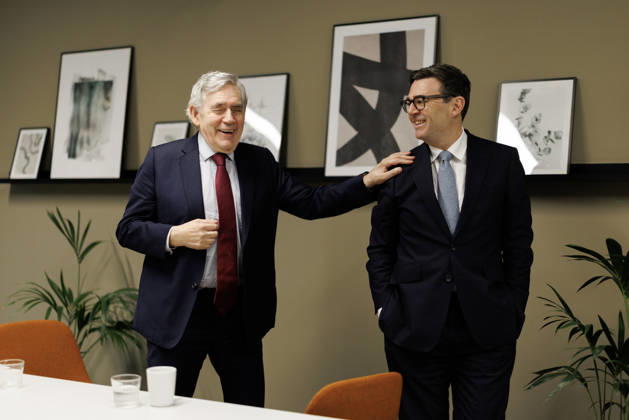 Großbritannien, Andy Burnham besucht Innovation Nation Summit in Manchester