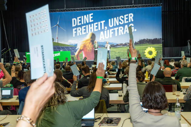 Bavaria, Alliance 90/The Greens State Party Conference in Landshut