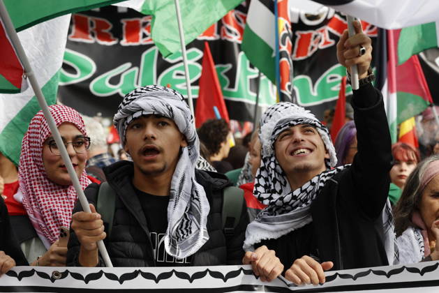 Italy, pro-Palestinian demonstration in Rome