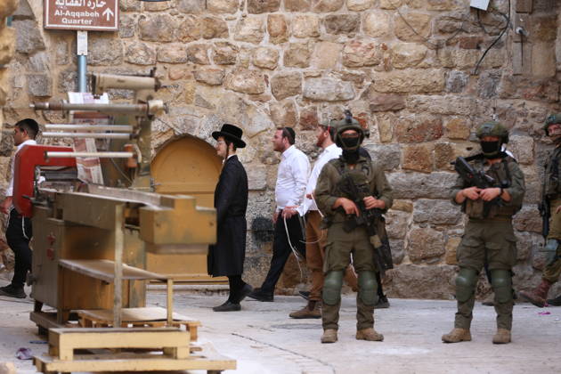 Middle East conflict, West Bank, Israeli Defence Forces in Hebron