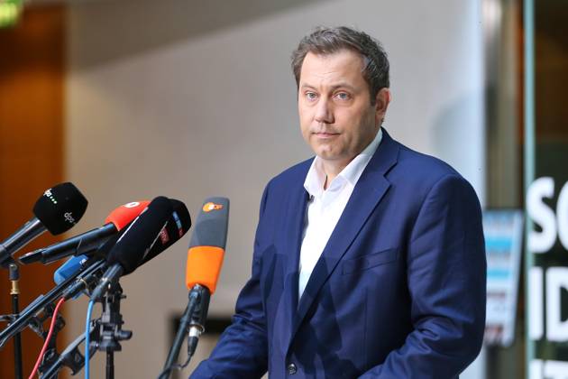Berlin, SPD Pressekonferenz im Willy-Brandt-Haus