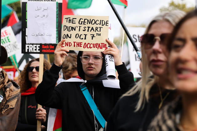 United Kingdom, pro-Palestine march in London