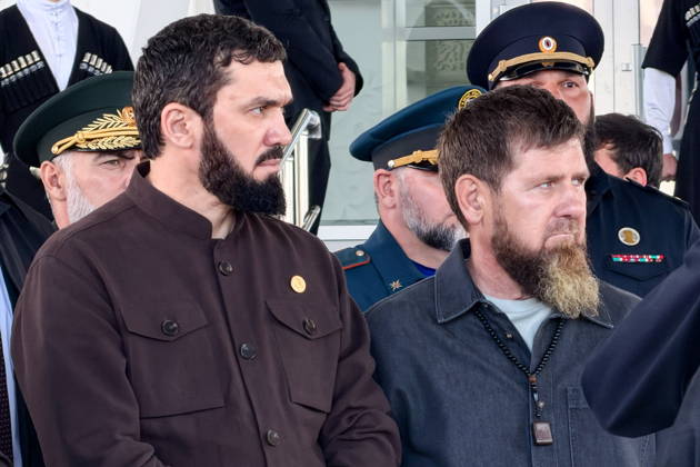 Russia: Ramzan Kadyrov attends a ceremony to rename the railway station in Grozny