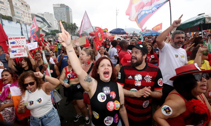 Brazil: Pro-democracy protests in Rio de Janeiro