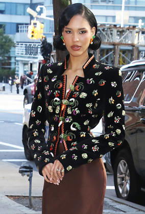 Celebrity, Nara Smith in New York