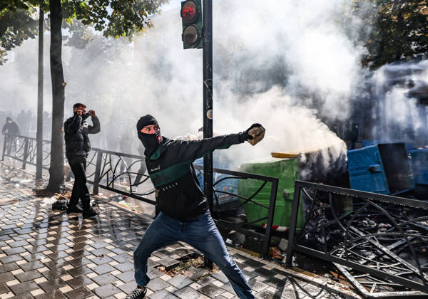 Albanien, Studentenproteste und Ausschreitungen in Tirana
