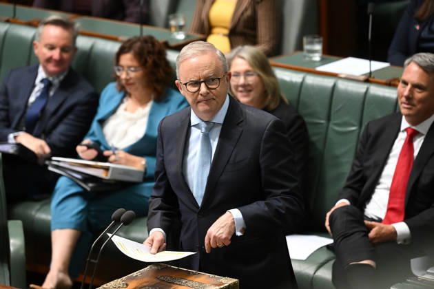 Australien, Fragestunde im Parlament in Canberra