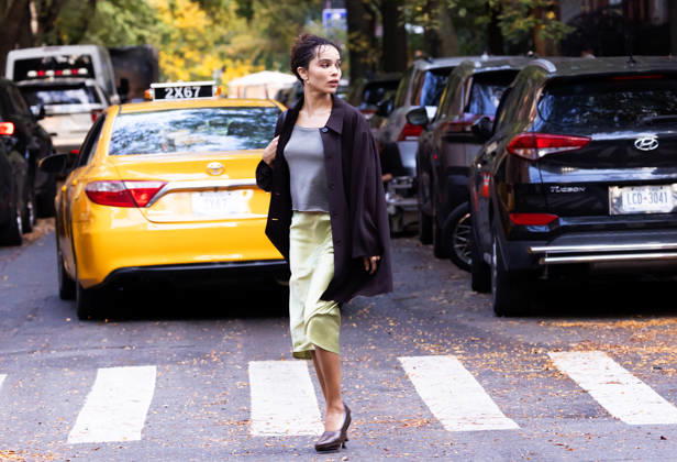 Film, Die Alive, Dreharbeiten mit Zoe Kravitz in New York