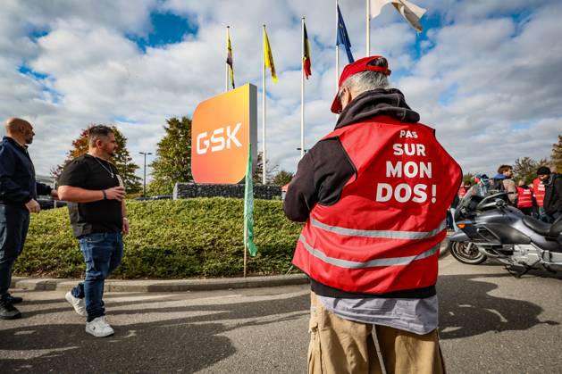 Belgien, Streik von Mitarbeitern des Pharmakonzerns GSK