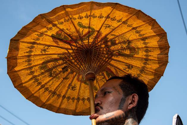 Thailand, Vegetarier Festival in Trang