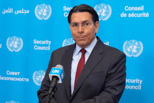 Vereinte Nationen, Pressekonferenz des israelischen UN-Botschafters Danny Danon in New York