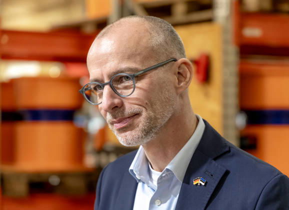 Estonia, German Ambassador Jan Scheer in Pärnu