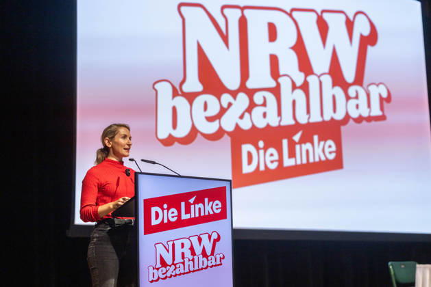 NRW, Landesvertreterversammlung LVV der Linken in Hagen