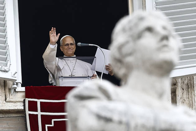 Vatican: Pope Leo XIV recites the Angelus