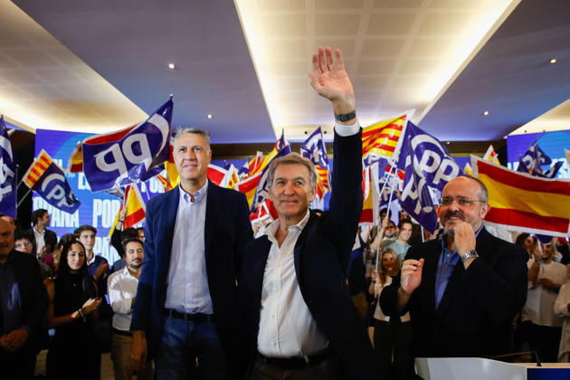 Spain: Alberto Núñez Feijóo’s election campaign in Barcelona
