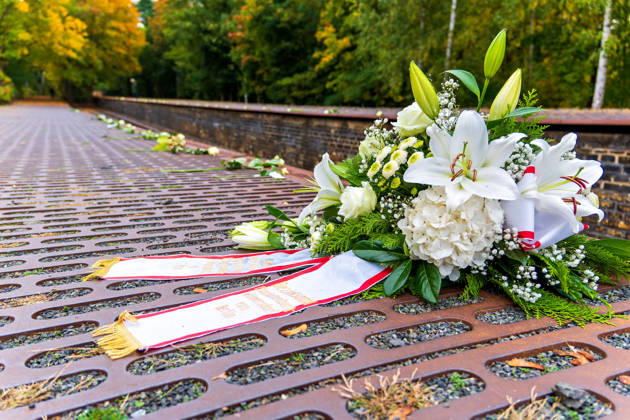 Berlin: Commemoration of the 85th anniversary of the start of the Nazi deportations of Jews from Platform 17 in Berlin-Grunewald