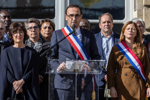 France: Thomas Cazenave holds a press conference following protests and riots in Bordeaux