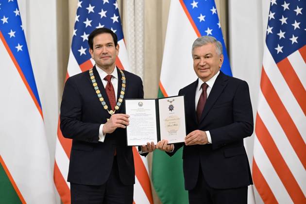 Uzbekistan: Marco Rubio in Samarkand for talks
