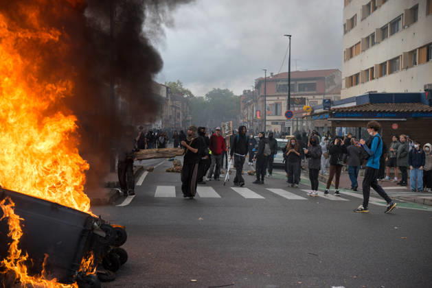 Frankreich, Proteste gegen hohe Lebenshaltungskosten in Paris