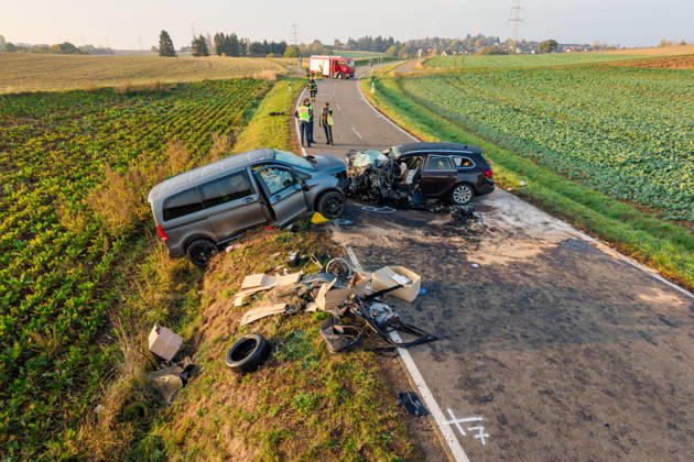 Rhineland-Palatinate, head-on collision on the L 379 near Feilbingert
