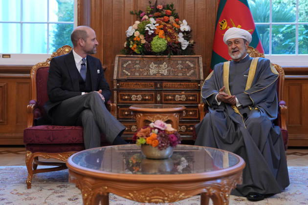 United Kingdom: Sultan of Oman Haitham bin Tariq is in London for talks
