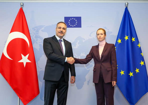 Brussels: Kaja Kallas meets Hakan Fidan
