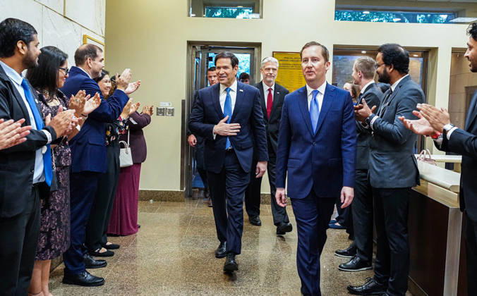 India: Marco Rubio visits Mumbai