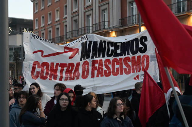 Spain: Protest against police violence in A Coruña