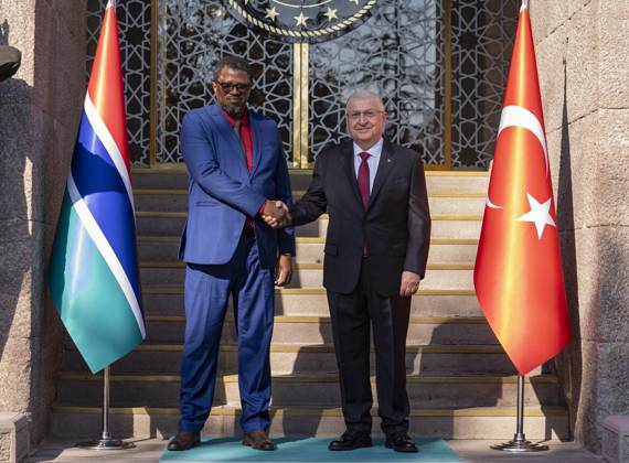 Turkey: Yasar Guler welcomes Baboucarr Ousmaila Joof to Ankara