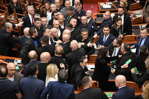 Albania: Disruption of the debate in the Parliament in Tirana