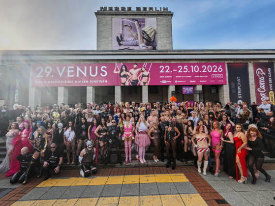 Berlin, opening of the Venus adult entertainment fair