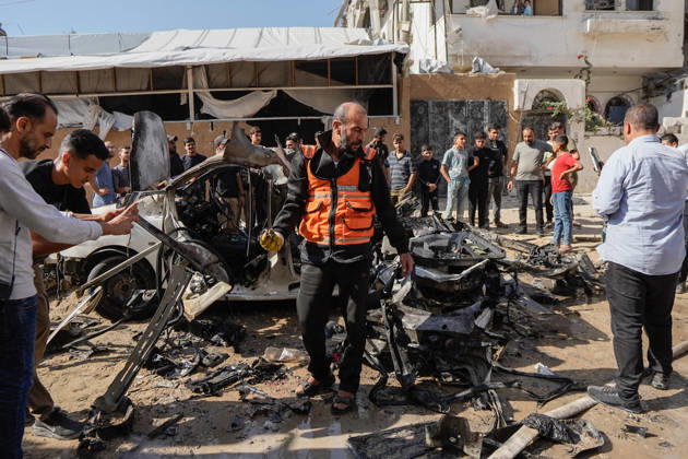 Nahostkonflikt, Gaza, Israelischer Angriffe auf Gaza-Stadt