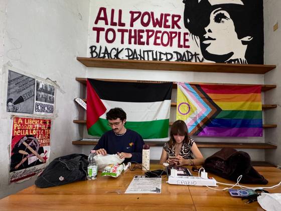 Italy, education protest in Naples