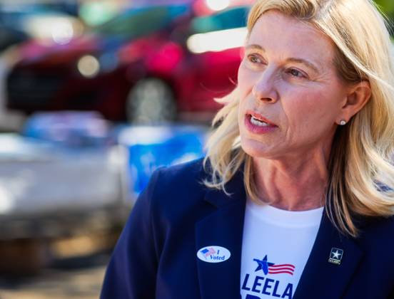 USA, Zwischenwahlen, Leela Fray Wahlkampf in Florida