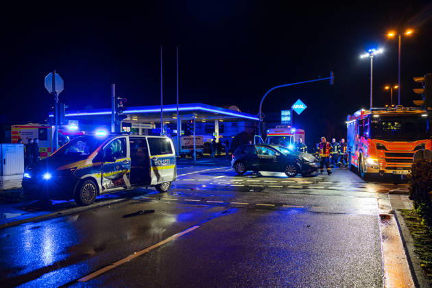 Hessen, Verkehrsunfall in Rüsselsheim