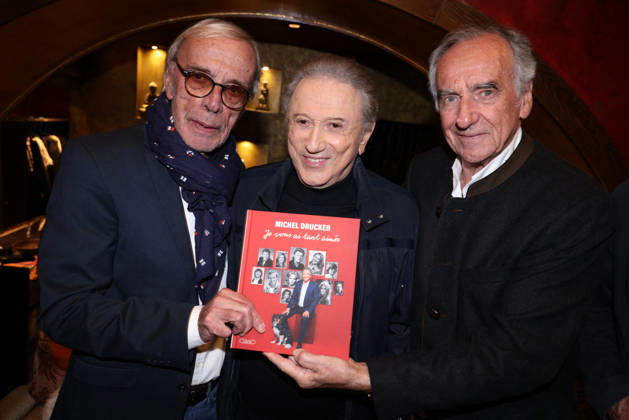 Celebrities, Arts, Michel Drucker’s book launch in Paris