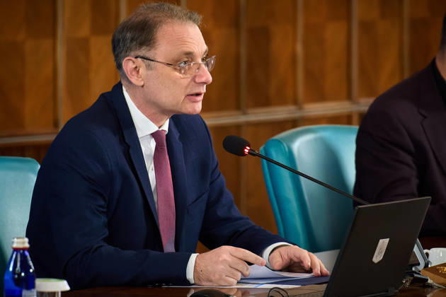 Rumänien, Sitzung der neuen Regierung in Bukarest