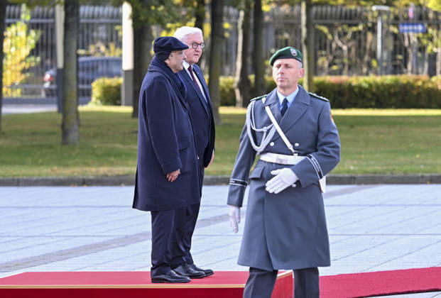 Berlin, Frank-Walter Steinmeier trifft Asif Ali Zardari