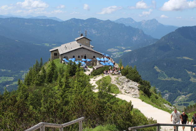 Brand am Kehlsteinhaus am Obersalzberg, Archivbilder