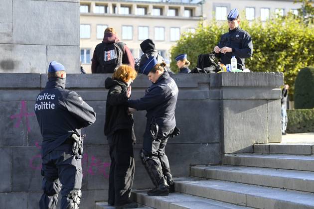Belgium, protests in Brussels