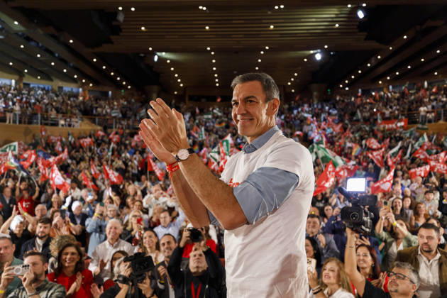 Spain: Pedro Sánchez’s election campaign rally in Granada