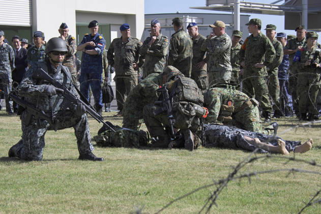 Japan, Keen Sword military exercise