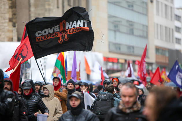 Saxony: Demonstration in Leipzig against a planned missile factory