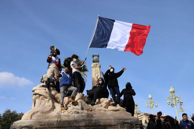 France, protests in Marseille
