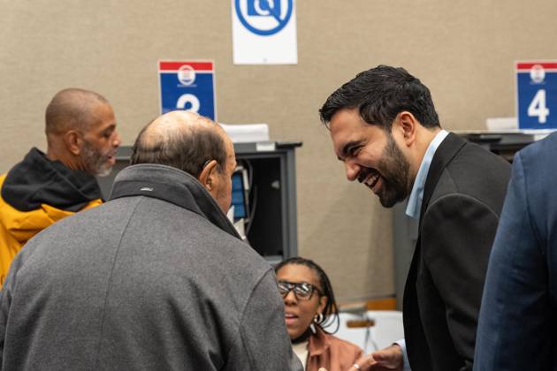 US Mid-term Elections, Zohran Mamdani votes in New York