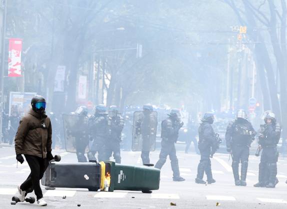 France, protests in Lyon