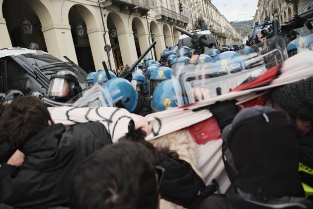 Italy, protests in Turin