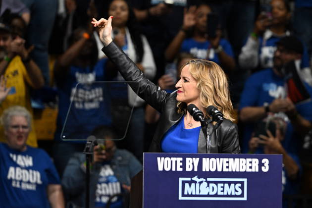 USA, Zwischenwahlen, Jocelyn Benson Wahlkampf in Detroit